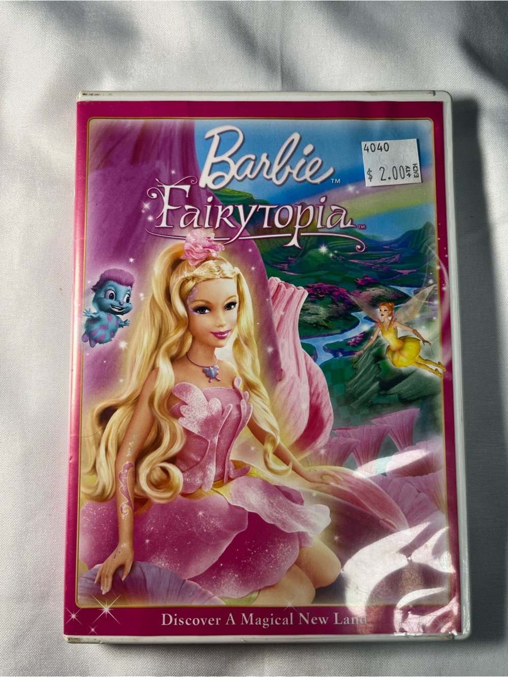 Barbie Fairytopia DVD 2005 Animated Movie Discover a Magical New Land Kids